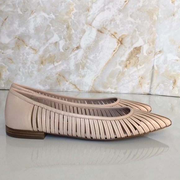 Paolo Linea Flats Pale Pink Nappa Leather - Picture 6 of 8